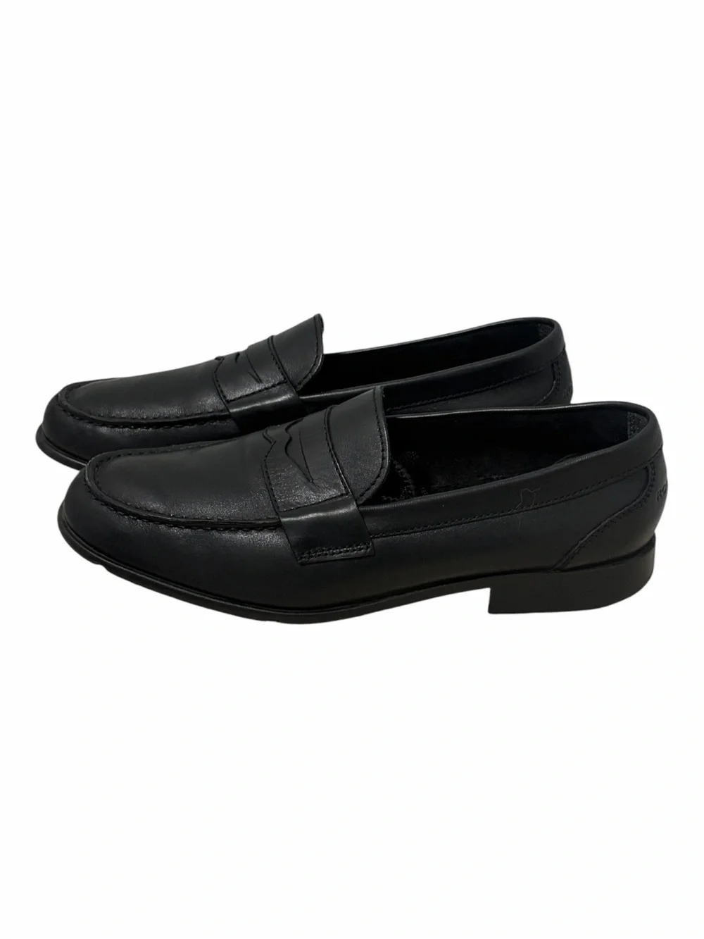 Rockport Walkability Classic Black Leather Penny Loafers - New - Size 10